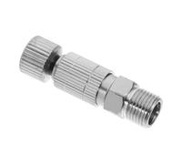 Silver Metal Airbrush Quick Release Coupler Connector 1/8 Inch