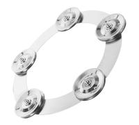 Silver Metal Drum Cymbal Ring Accessory for Practice and Performances | Portable Circular Piece, Easy-install Replacement for Set Parts, Tone for Music Enthusiasts