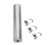 Silver Metal Electric Guitar Slide for Acoustic and Electric | Lightweight Handheld Design, Versatile Sound Effects, Easy Slide Techniques