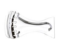 Silver Metal Guitar Tailpiece Replacement F04a Stringed Instrument Part