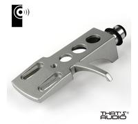 Tocadiscos de sistema de soporte de plata