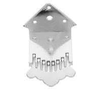 Silver Metal Mandolin Tailpiece Qb21 Replacement Part