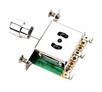 Silver Metal Material 3 Way Toggle with Easy to Turn Design and for Electric Guitar Pickup Control Suitable for Guitarists and Guitar Guitarists