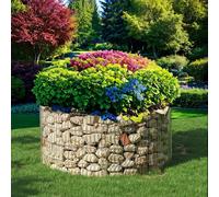 Silver Metal Round Gabion for Stones