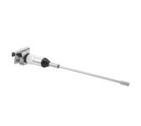 Silver Metal Truck Exterior Antenna Ornament with Reflective Surface | Easy Installation with Screw Clip-on Design, Weatherproof Metal Material, Improved Nighttime Visibility