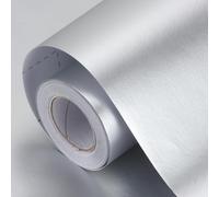 Silver Metallic Wrapping Paper, 17inch x 33ft Matte Silver Solid Color Gift Wrapping Paper Roll Perfect for Birthday, Christmas, Baby Shower, Wedding, Valentine's Day, DIY Invitations, Arts & Crafts