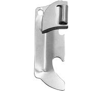 Silver Military Style Can Opener,Stainless Steel Camping Can Opener Military Can Openers Portable for Travel, Camping Manual Can Openers