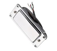 Silver Mini Humbucker Electric Guitar Pickup Closed Guitar Replacement Pickup