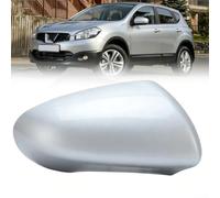 Silver Mirror Cover for Nissan Qashqai J10 2007-2014 Left(Left)