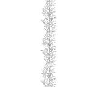 Silver Mistletoe Garland - 1.5m