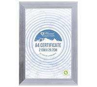 Silver Modern Photo Picture Frame 6x4 5x7 8x6 10x8 A4 Certificate Hanging & FS