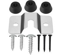 Silver Mounting Bracket Kit Screws Darts Boards for Wall Hanging Mounting Bracket Kit Darts and Equipment Nails, Stabilizers for Hanging Dartboard Leisure Sports and Game Room