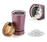 (Silver) Multifunctional Electric Pill Crusher Grinder- Grind The Medicine and Vitamin or Coffee Beans Tablets of Different Sizes into Fine Powder-Grinder