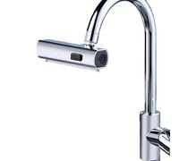 Silver Multifunctional RV Kitchen Faucet Three Outlet Mode Replacement Tap for Sink Bathroom