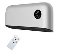 (Silver) Mylek Digital Electric Over Door Fan Heater 2kW
