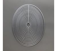 Silver New Oval Border Metal Cutting Dies for Card Mould Stencils Scrapbooking Die-Cuts Card Making Accessories Die-Cutting and Embossing Making Embossing Paper Photo Album Stamps Crafts Templates