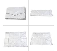 Silver Oxford Cloth Cover for Washing Machines Waterproof and Dustproof, Fits For Front Load Models (XL)
