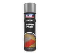 Silver Paint 500ml - Sealey SCS031S New