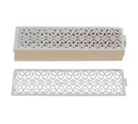 Silver Paper Lamp Cover Hollow Cylindrical 50pcs Pack