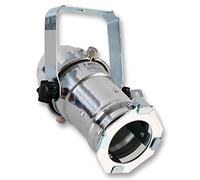 Silver PAR16 Display Spot Light Industrial Metal Vintage Retro inc 50W lamp