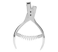 Silver Pattern Notcher, Stainless Steel Pattern Notcher Designer Tailor Sewing Pliers Hole Punch Maker Pattern Marking Tool for Tailor Dressmaker