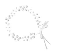 Silver Pearl Wedding Bridal Headband and Hair Vine for Engagement