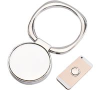 (Silver) Phone Magnet - Ultra Thin Cell Phone Grip Stand - Multiuse 360 Degree Rotation 180 Degree Adjustable Magnetic Phone Accessories For Car Mount,