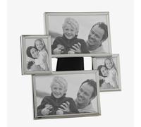 Silver Plated 4 Photo Collage Photo Frame 72004
