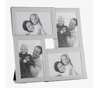 Silver Plated 4 Photo Collage Photo Frame 79304