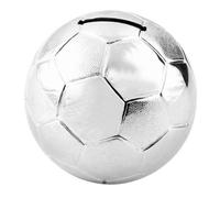 Juliana Football, Metal, Black and White, 6.5cm x 8cm x 8cm