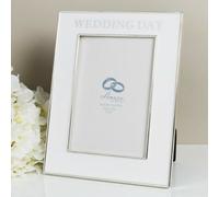 Silver Plated Amore Wedding Frame 7"X5" WG90457