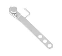 Silver Plated Bassoon Balancing Rod Ergonomic Weight Distribution for Comfortable Grip During Extended Playing Bassoon Weight Distribution Rod