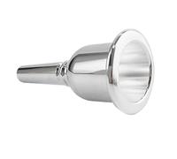 Silver Plated Blast Trumpet Mouthpiece Compact Portable Rust Proof Trumpet Mouthpiece Beginner Player Withstands Musical Instrument Accessories