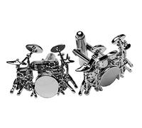 Silver-plated cufflinks Musician Conductor Student Teacher Player Gift