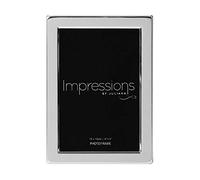 Silver Plated Flat Edge Picture Photo Frame - 4" x 6"