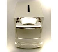 Silver Plated Money Box Truck - Personalised Free of Charge