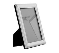 Silver Plated Picture Photo Frame 3.5" x 5" (Landscape or Portrait) Curve Edge