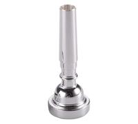 Silver Plated Standard Trumpet Mouthpiece Brass Mouthpiece Replacement Instrument Accessory Easy Care