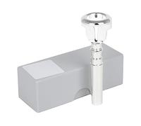 Silver Plated Standard Trumpet Mouthpiece Brass Mouthpiece Replacement Musical Instruments Accessories Easy To Clean