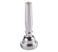 Silver Plated Standard Trumpet Mouthpiece Brass Mouthpiece Replacement Musical Instruments Accessories Easy To Cleans