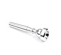 Silver Plated Standard Trumpet Mouthpiece Metal Mouthpiece Replacement Musical Instruments Accessories Easy To Clean