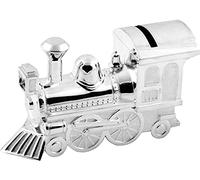 Silver Plated Train Money Bank