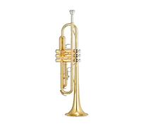 Silver Plated Trumpet B Flat For Beginner Students To Take Professional Performance Exams