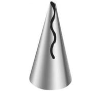 Silver Pleated Skirt Piping Nozzles Set, Stainless Steel Russian Nozzles Tips Piping Set for Pastry Fondant, Cake Decorating Supplies Baking Tools, Decorating Tools, Icing and Piping Tips（#080）