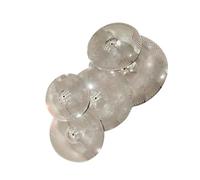 Silver Polish Silent Low Sound Cymbal 5pcs Alloy Material 14" 16" 18" 20"