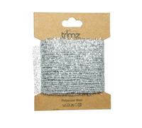 Silver Polyester Web Weave, 50mm x 3m