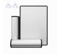 Silver Privacy Blackout Window Film, Heat Reflective Aluminium Foil, Anti UV Sun Protection Window Tint, Insulation Glass Film, Sun Blocking Shield for Sun Room Roof Living Room(50cm x 100cm)