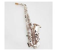 Silver Professional Alto Saxophone E-flat One-to-one Structure Wind Instrument Alto Sax Hand Carved Patterns Saxophone for Student