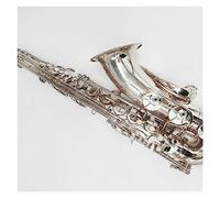 Silver Professional Tenor Saxophone B Flat One-to-one Structural Instrument Hand Carved Patterns Sax Saxophone for Student