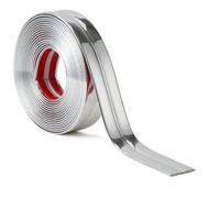Silver PVC Inside Outside Corner Trim Self-Adhesive Peel and Stick Vinyl Edging for Tile and Wall Edges,External Corner Strip Exterior Trim,4cm